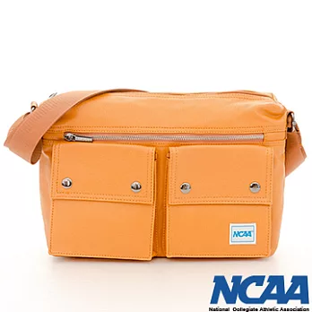 NCAA - 波特超級帆布款 防潑水肩斜二用方塊包 - 經典棕經典棕