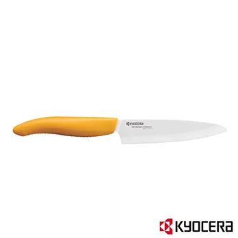 【KYOCERA】日本京瓷陶瓷刀11cm(黃柄)