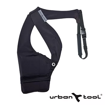 URBAN TOOL basicHolster 經典簡約單肩側袋黑色-L