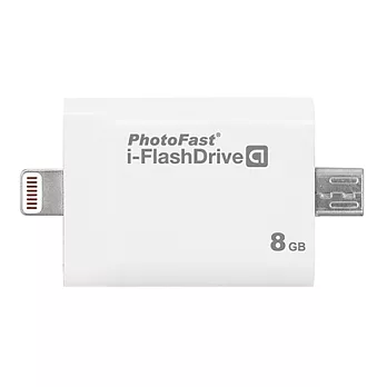 PhotoFast i-FlashDrive(A) 雙頭龍 iOS/Android 隨身碟 8G