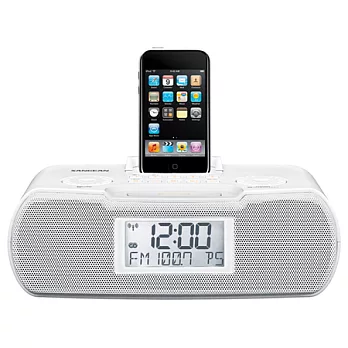 【SANGEAN】 ipod專用喇叭/數位式收音機 (RCR-10)