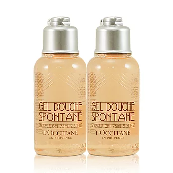 LOCCITANE 歐舒丹 清泉果露沐浴膠 75ml 兩入組