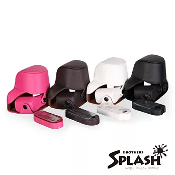 SPLASH 手工皮套 For SONY A5000/NEX-3/N 自動變焦鏡(兩件式)