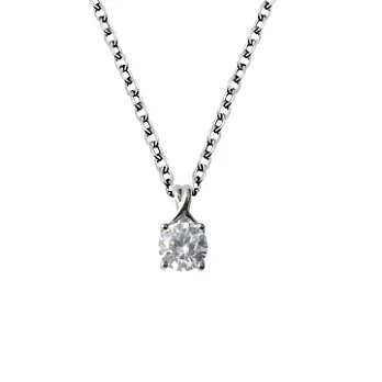 TiMISA《純鈦簡愛》(三色) 純鈦項鍊(C)透亮白