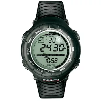 【SUUNTO】Vector HR Black 系列進階天行者運動腕錶登山錶 具高度計.指北針.氣壓計.溫度計 (黑SUSS010600110)