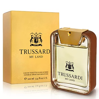 Trussardi楚沙迪 My Land男性淡香水(100ml)-送沐浴膠(100ml)