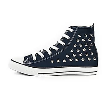 PLAYER 鉚釘潮流帆布鞋 (TP38) 藍色25.5藍色