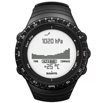 【SUUNTO】Core Regular Black 專業登山錶 (黑SUSS014809000)