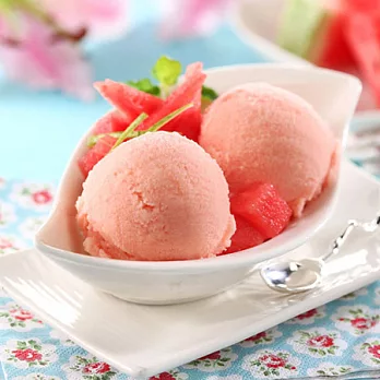 【公爵法式手工冰淇淋】家庭號4入夏季纖果組(檸檬雪酪+西瓜牛奶+芒果雪酪+仙人掌雪酪)