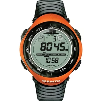【SUUNTO】Vector Orange 系列專業運動腕錶/登山錶 具高度計.指北針.氣壓計.溫度計(橘/黑 SUSS015077000)