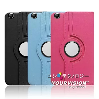 Samsung GALAXY Tab3 8.0 T3100 T3110 可旋轉多功能皮套(可喚醒、休眠)_黑