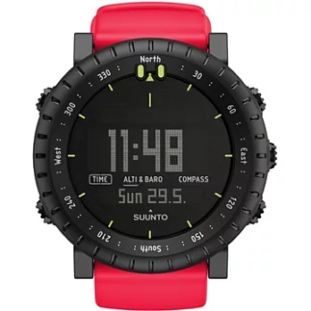 【SUUNTO】Core Blue Crush 運動錶.登山錶.自助旅行錶.釣魚錶 (玫紅/黑 SUSS018810000)