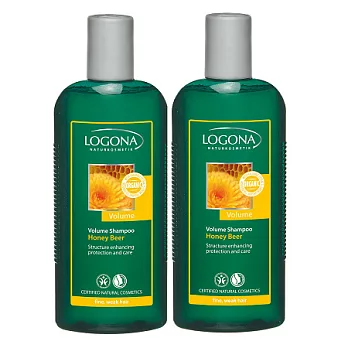 【即期品】洋槐蜜啤酒豐盈洗髮精 細弱易扁塌髮質適用 250ml 2入組