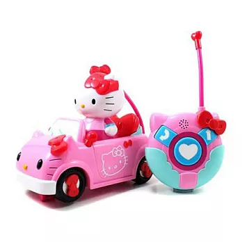 代理版 Hello Kitty 凱蒂貓 遙控小跑車