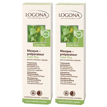 【即期品】LOGONA 染前調理清潔髮乳 150ml 2入組