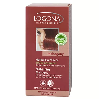 【即期品】LOGONA 經典植萃增色粉-迷人棕紅色 100g
