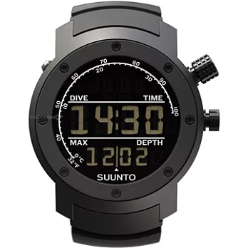 【SUUNTO】Elementum Aqua Black潛水錶 (黑 SUSS014528000)