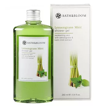 Bath & Bloom 檸檬草薄荷甦醒沐浴精 260ml