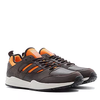 ADIDAS OBYO X KAZUKI TECH SUPER 2.0 84-LAB 皮革 全包覆內靴 D65277 慢跑鞋 咖啡橘配色 9.5咖啡