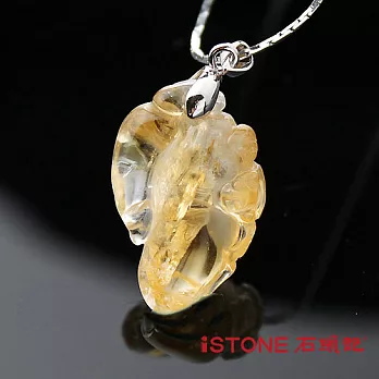 石頭記 黃水晶開運項鍊-福壽滿溢-5.9g
