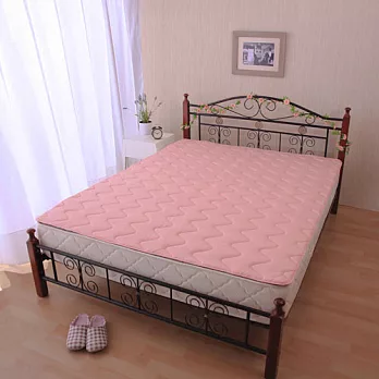 【Homebeauty】夏季超涼感防潑水保潔墊-加大清新粉