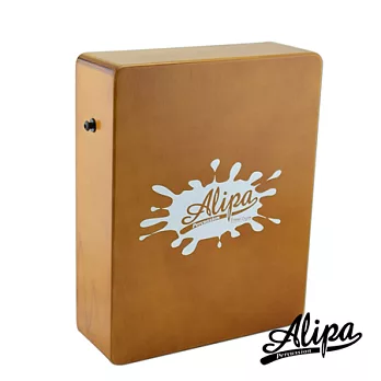 【Alipa】入門超值組合Cajon 旅行用迷你木箱鼓(原木)+攜行袋+教學書