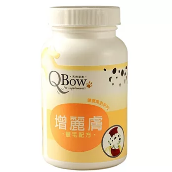 QBow 增麗膚 豐毛配方-促進皮膚保健專用(100錠/瓶)