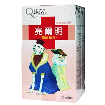 QBow 亮爾明 保眼配方粉劑-寵物眼睛保健專用(50克/瓶)