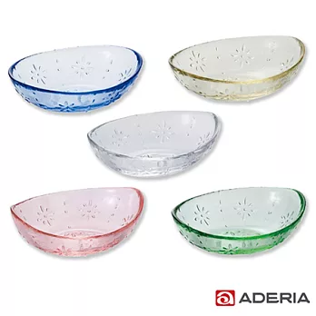 【ADERIA】日本進口小花系列玻璃碗5件套組