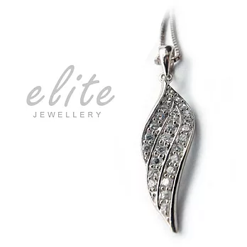 Elite伊麗珠寶 925純銀項鍊 - 希望之翼