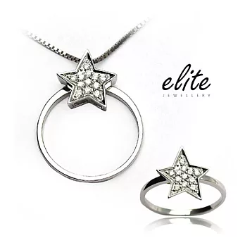 Elite伊麗珠寶 925純銀項鍊 - 星空