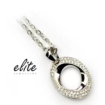 Elite伊麗珠寶 925純銀項鍊 - 情圓