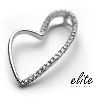 Elite伊麗珠寶 925純銀項鍊 - 傾心