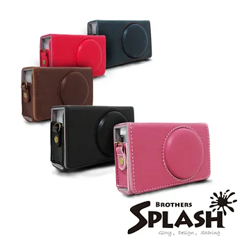 SPLASH 手工皮套 For Canon S120(一件式)