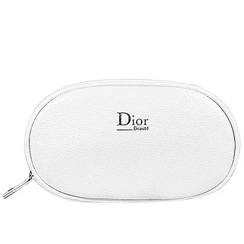 Dior 迪奧 橢圓透白Beaute皮革美妝包