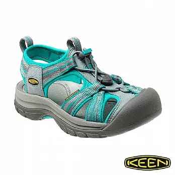 KEEN 女 VENICE H2 護趾涼鞋(粉綠/灰)KE52116粉綠/灰