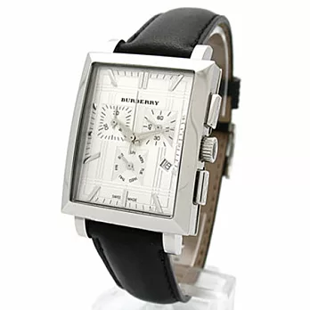 【BURBERRY】英國倫敦精品-時尚經典優雅方形腕錶-BU1327