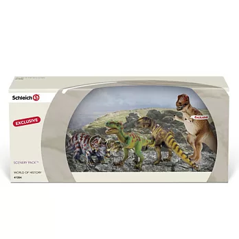 Schleich 史萊奇動物模型禮盒- 恐龍四入組