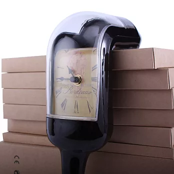 變形紅酒瓶掛鐘