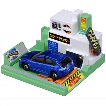 TOMICA-新城鎮-維修廠測速器