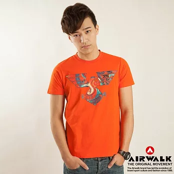 【美國 AIRWALK】鷹雄聯盟塗鴉圓領上衣-男MA411104280