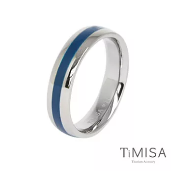 TiMISA《真愛宣言》-三色 純鈦戒指藍色