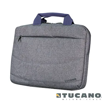 Tucaon LINEA 13 吋輕量線型時尚側背包藍色