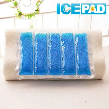 【ICE PAD】第五代極冷冰晶珠冷凝墊-枕墊Sx1(共1KG)