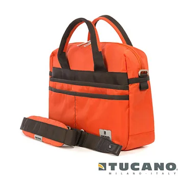 Tucano SHINE 13 吋炫麗時尚風格二用包橘色
