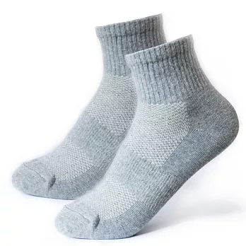 TiNyHouSe 舒適襪 薄型運動襪 (型號T-05淺灰M號)2雙組