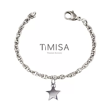 TiMISA 《幸運流星雨(M)》純鈦手鍊