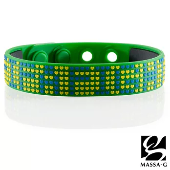 MASSA-G【FIFA! 巴西 FIGHTiNG】鍺鈦能量舒壓手環