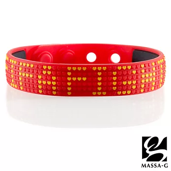 MASSA-G【FIFA! 西班牙 FIGHTiNG】鍺鈦能量舒壓手環