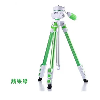 FOTOPRO S3二合一時尚輕巧鋁合金三腳架(蘋果綠)蘋果綠